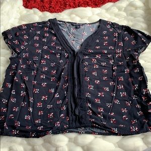 😁 TOMMY HILFIGUR short sleeve blouse Small
